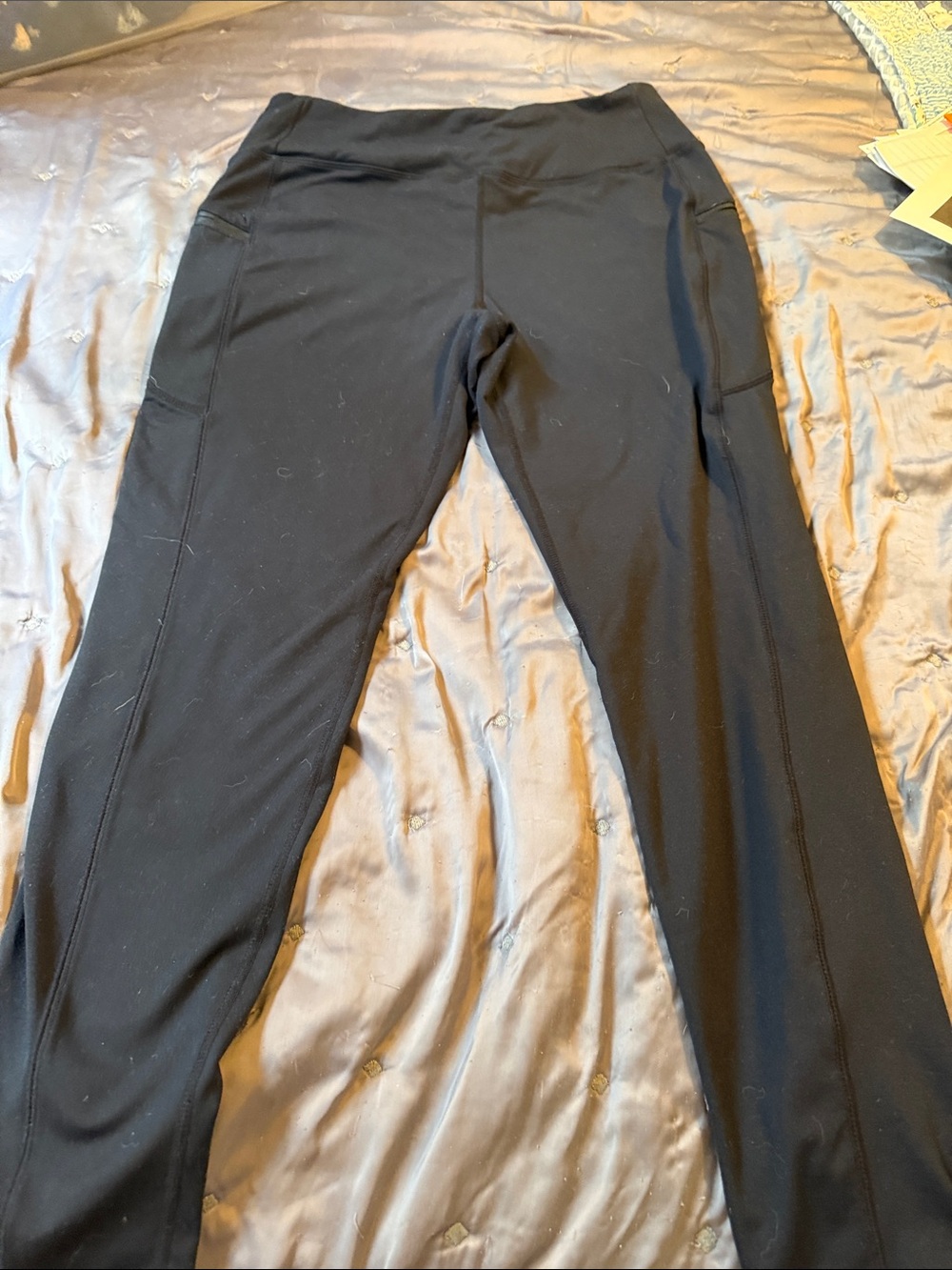 Men's Black Stretch Performance Pants